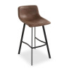 Stool Versa Edvin Brown 49 x 88 x 42 cm (2 Units)