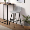 Stool Versa Baldwin Grey 49 x 88 x 42 cm (2 Units)