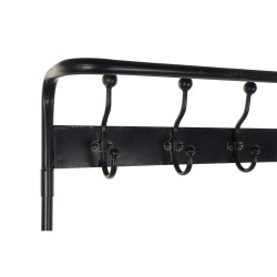 Hall DKD Home Decor Black Metal 108 x 36 x 185 cm