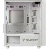 ATX Semi-tower Box Tempest Rampart White