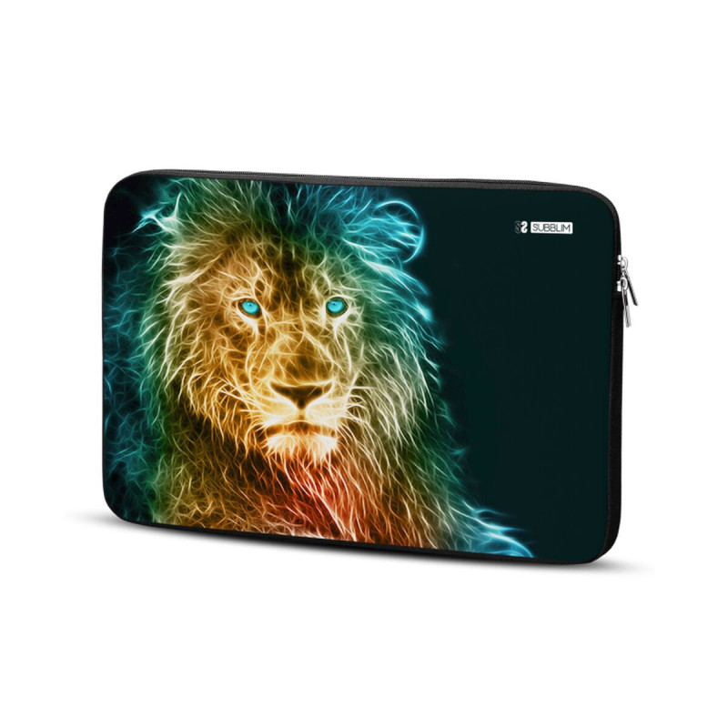 Laptop Cover Subblim Lion Multicolour