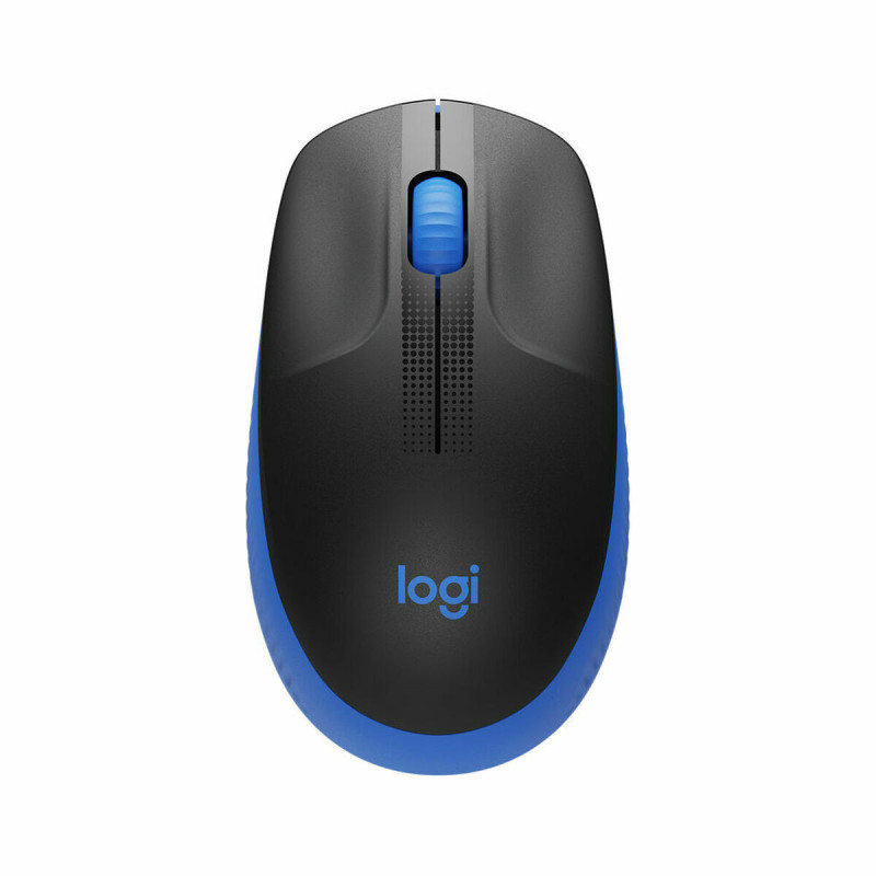 Optical Wireless Mouse Logitech 910-005907 Blue Black/Blue