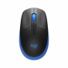 Optical Wireless Mouse Logitech 910-005907 Blue Black/Blue