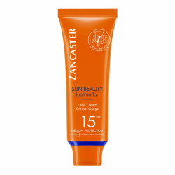 Facial Sun Cream Lancaster Sun Beauty Sublime Tan SPF15 Facial Cream (50 ml)