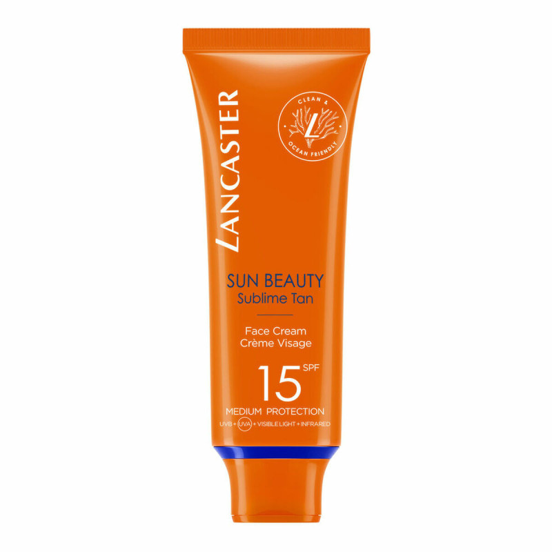 Facial Sun Cream Lancaster Sun Beauty Sublime Tan SPF15 Facial Cream (50 ml)