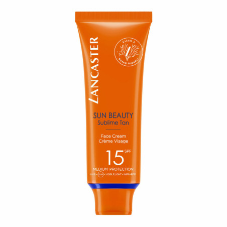 Facial Sun Cream Lancaster Sun Beauty Sublime Tan SPF15 Facial Cream (50 ml)