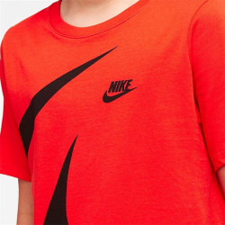 Child's Short Sleeve T-Shirt Nike Orange