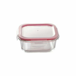 Set of lunch boxes Bergner Q4052 Squared Borosilicate Glass (3 pcs)