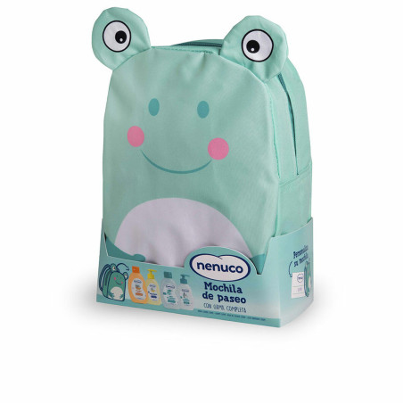 Set Bath for Babies Nenuco Mochila Ranita Lote Frog 4 Pieces