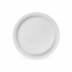 Plate set Algon 20 cm Disposable White Cardboard (36 Units)