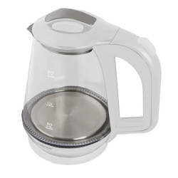 Kettle Esperanza EKK024W White Glass Plastic 1500 W 1,7 L