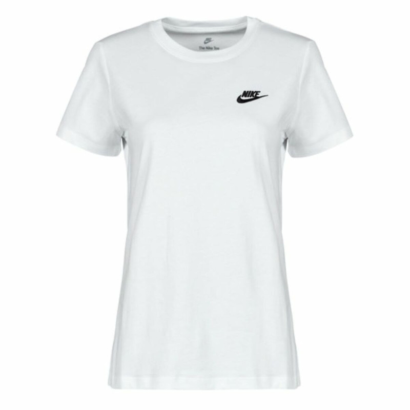 Women’s Short Sleeve T-Shirt  NSW CLUB TEE DN2393 Nike 100 White