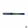 Liquid ink pen Uni-Ball Eye Ocean Care 0,7 mm Green (12 Units)