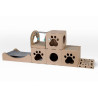 Hut Carton+Pets Twins Bronze 36 x 36 x 36 cm