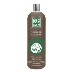 Pet shampoo Menforsan 1 L Dog Chestnut hair