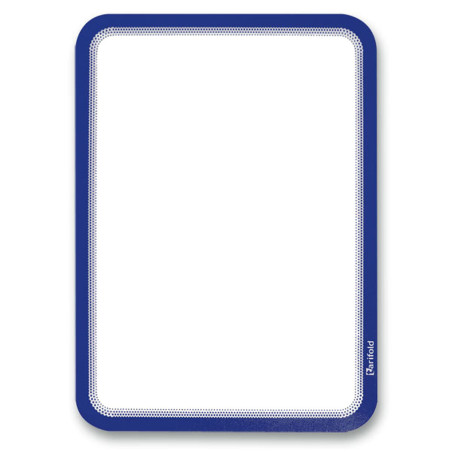 Information Frame Tarifold 194951 Blue A4 PVC Plastic (2 Units)