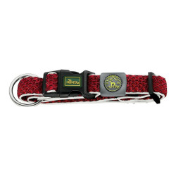 Dog collar Hunter Plus Thread Red XL