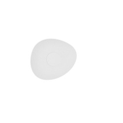 Plate Bidasoa Fosil White Ceramic Aluminium Oxide 13,3 x 11,6 x 1,7 cm Coffee (12 Units)