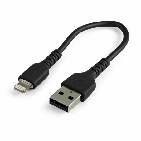 USB to Lightning Cable Startech RUSBLTMM15CMB Black 15 cm