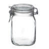 Food Preservation Container Bormioli Rocco fido Transparent Glass (1 L) (6 Units)