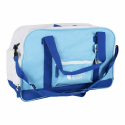 Sports Bag with Shoe holder LongFit Care Blue/White (2 Units)