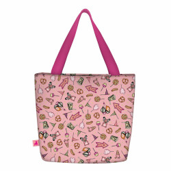 Bag Gorjuss Carousel Lunchbox Salmon (24 x 29 x 10 cm)