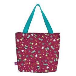 Bag Gorjuss Fireworks Lunchbox Maroon (24 x 29 x 10 cm)