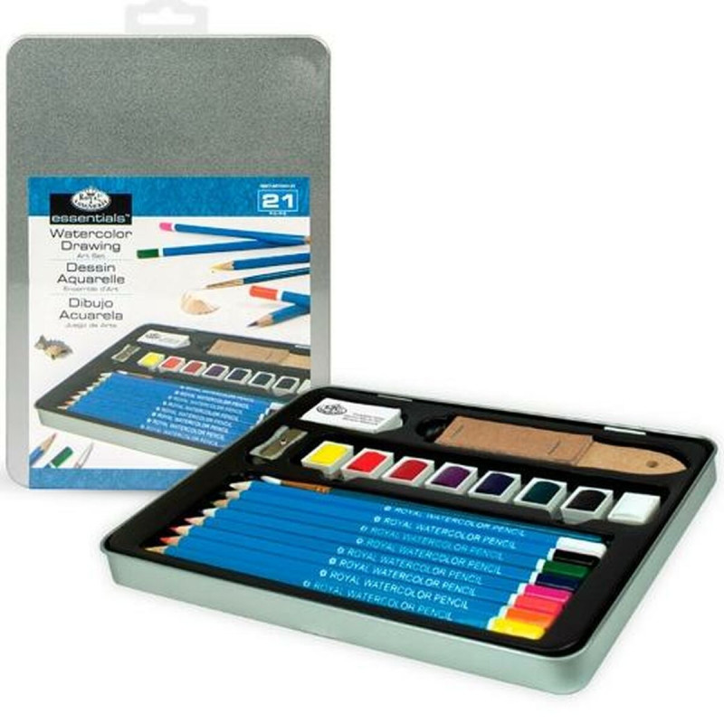 Watercolour paint set Royal & Langnickel 20 Pieces Multicolour