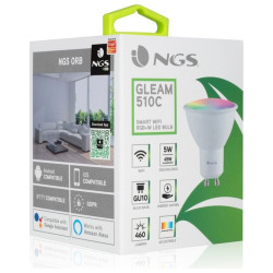 Smart Light bulb NGS Gleam510C RGB LED GU10 5W White 460 lm