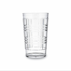 Glass Quid Viba Transparent Plastic 12 Units 650 ml (Pack 12x)