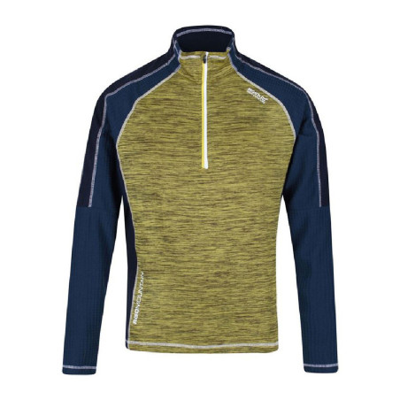 Fleece Lining Regatta Hepley Lightweight Half-Zip Yellow