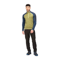 Fleece Lining Regatta Hepley Lightweight Half-Zip Yellow