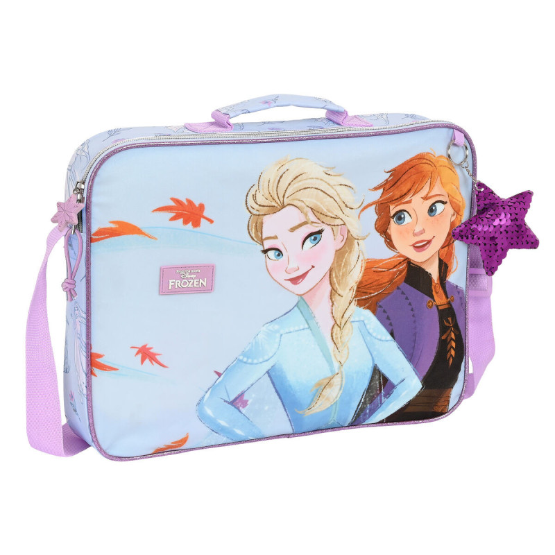 School Satchel Frozen Believe Lilac 38 x 28 x 6 cm