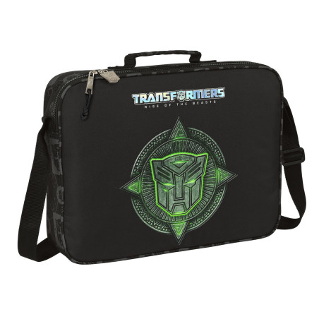 School Satchel Transformers Black 38 x 28 x 6 cm