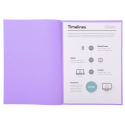 Subfolder Exacompta Lilac A4 250 Pieces