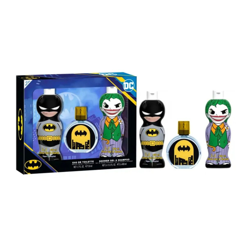 Child's Perfume Set DC Comics Batman & Joker 3 Pieces