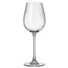 Wine glass Bohemia Crystal Optic Transparent 400 ml 6 Units