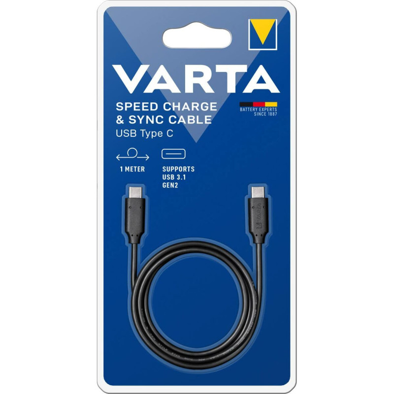 USB-C to USB-C Cable Varta 57947 1 m