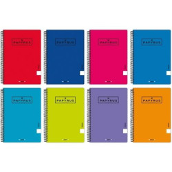 Notebook Papyrus Din A4 80 Sheets (5 Units) (10 Units)