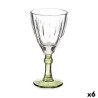 Wine glass Exotic Crystal Green 6 Units (275 ml)