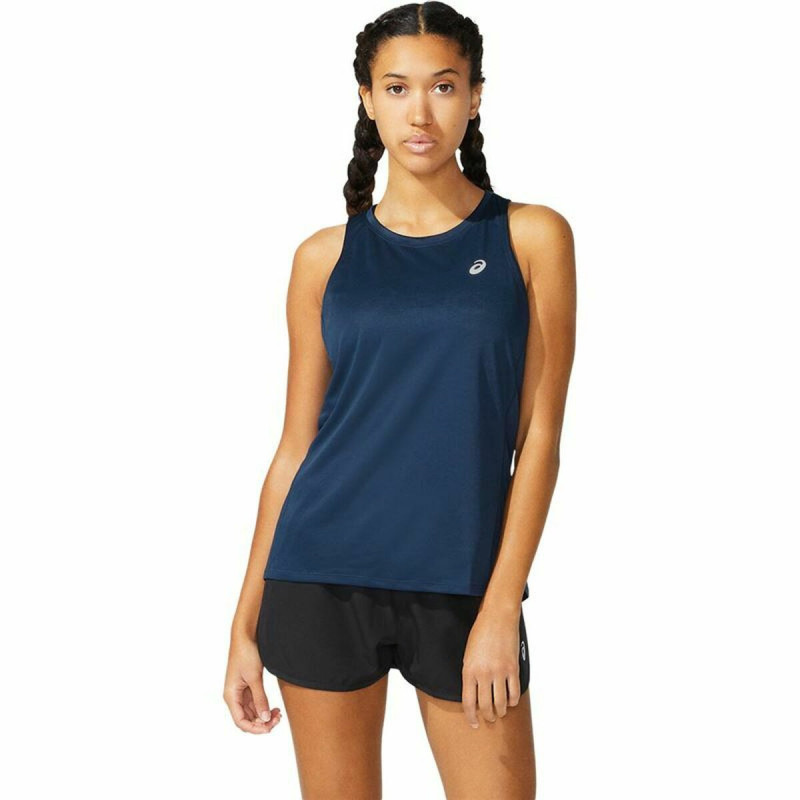 Men's Sleeveless T-shirt Asics Core  Navy Blue