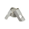 Plug Hermetic Silver Stainless steel 6 x 5,5 x 3,5 cm (12 Units)