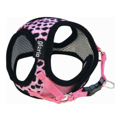 Dog Harness Gloria Leopard 33-44 cm Pink Size L