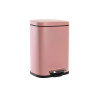 Pedal bin DKD Home Decor 21 x 18 x 29,5 cm Metal 5 L Peach polypropylene Basic