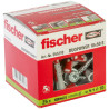 Wall plugs and screws Fischer DUOPOWER 555110 Ø  10x50 mm (25 Units)