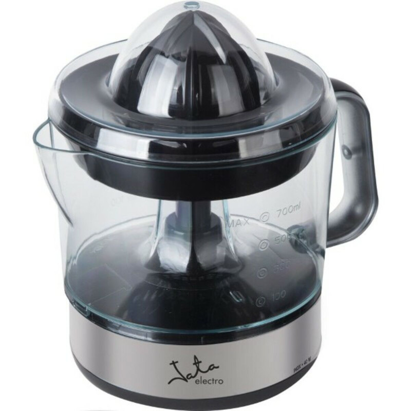 Electric Juicer JATA 0,7 L 40W Black Transparent 40 W