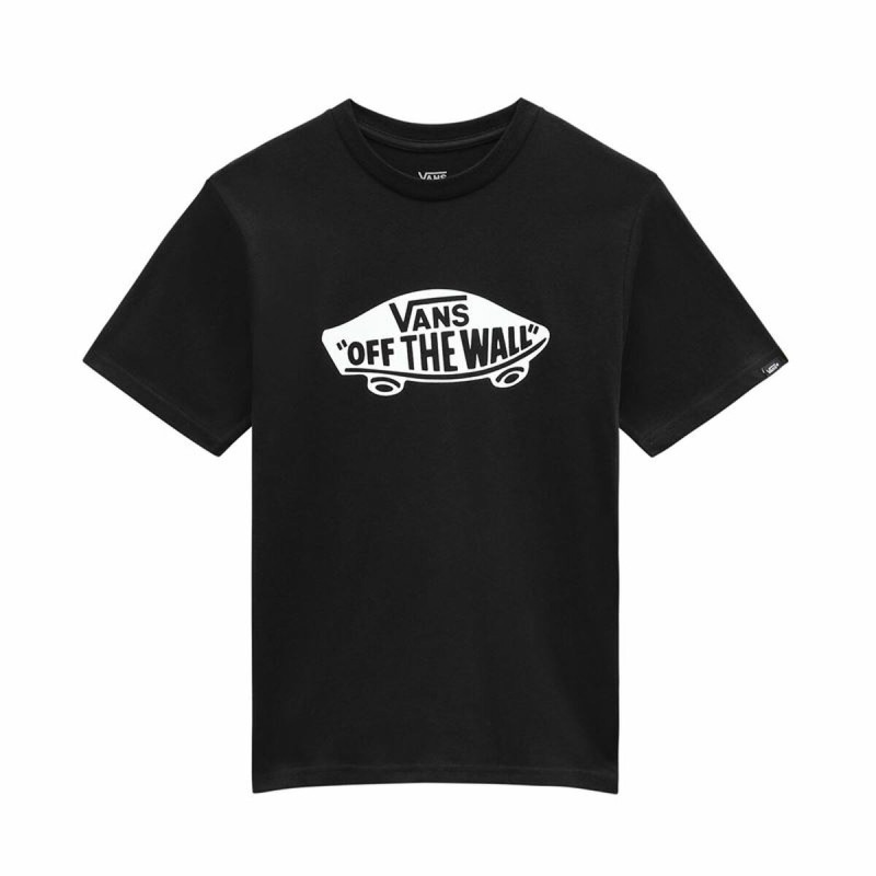 Child's Short Sleeve T-Shirt Vans OTW Board Black