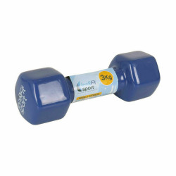 Dumbbells LongFit Sport Longfit sport 3 Kg Blue 3 Units