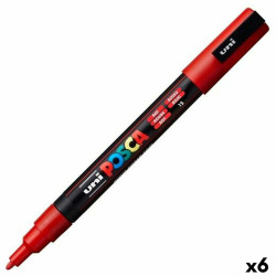 Marker POSCA PC-3M Red (6 Units)