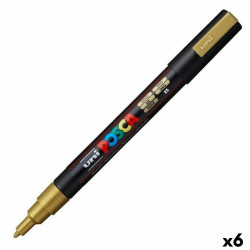 Marker POSCA PC-3M Golden (6 Units)